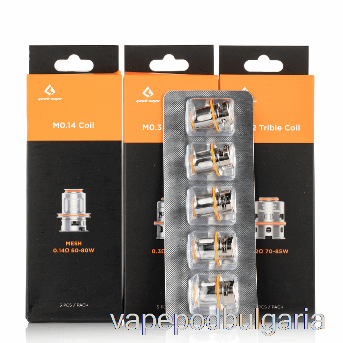 Vape Bulgaria Geek Vape M резервни намотки 0.15ohm M Quad Coil